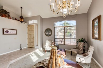 Entry & Living room