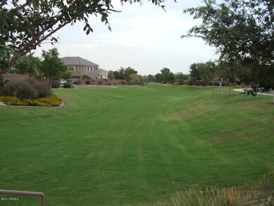 Grassy common area accross from home