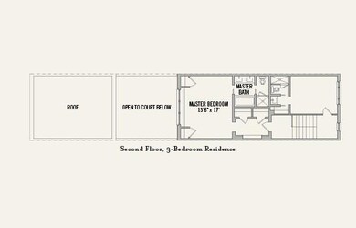 Clermont Courts - 3 BDR - Second Floor
