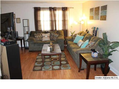 Large den on the main level with lots of natural l