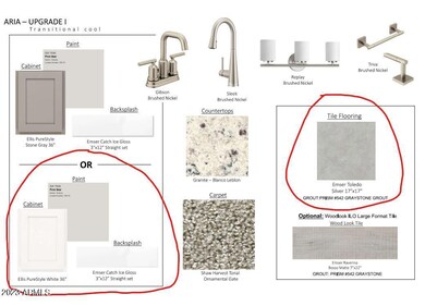 Aria 1 - White - Square Tile package