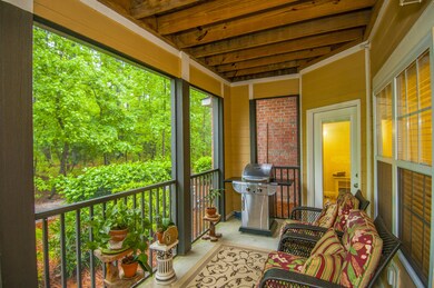 Cozy screened porch