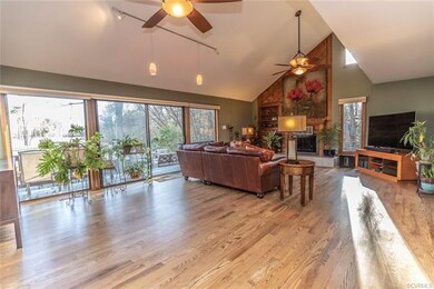 Great room over looking golf course