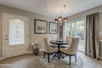 Front door/dining room