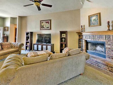 Living Room. Cozy fireplace.