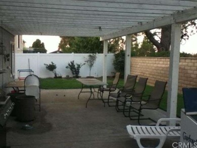 Covered patio for entertaining. 