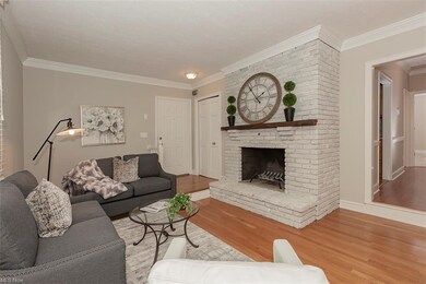 Great room with beautiful hardwood floors and look