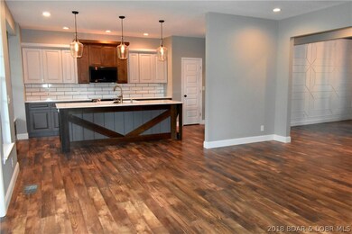 Open floor plan concept