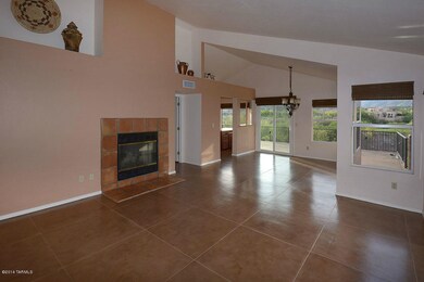 Great Room With Soaring Ceilings