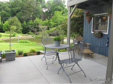 Looking pond  from front patio