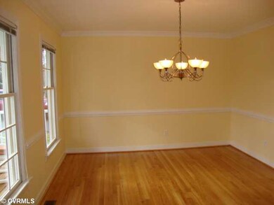 Dining Room - Crown molding, chair rail and refins