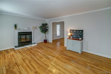 Living/Family room with fireplace