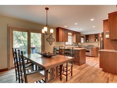 Dining and kitchen