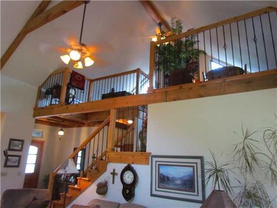 Other. View of loft from living room