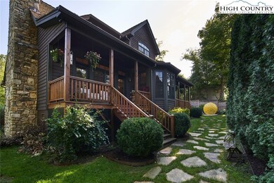 Two covered porches