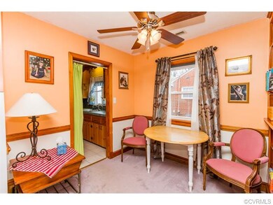 Sitting Area or Dining Area. Ceiling Fan.