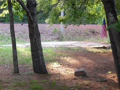Foundation from old camp