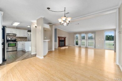 View looking toward front entrance