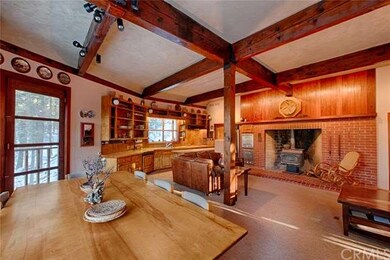 View from back by windows towards open well design