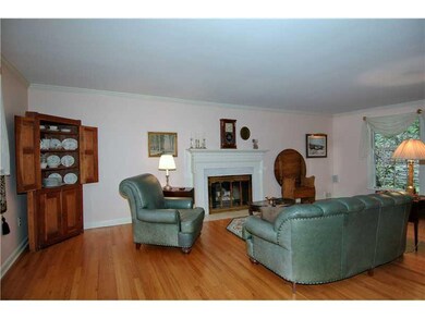Living Room. Gracious area highlighted by gleaming