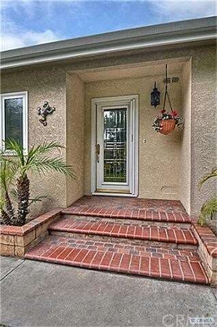 Welcoming front door