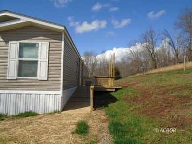 Rear of home