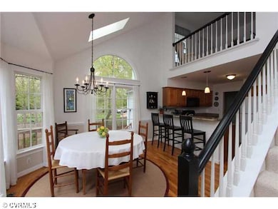 Kitchen - Eating Area with Bay Window; Vaulted Cei