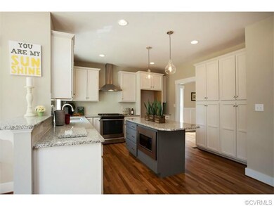 Pinterest-Inspired Kitchen w/ Cream Cabinets & Gra