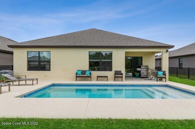 Rear yard/pool