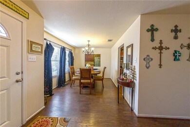 Formal dining room to the left as you enter this w