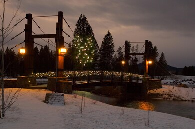 Bridge Snow at Night