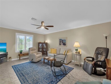 Bright open living room