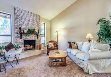 Great Room Fireplace, Vaulted Ceilings
