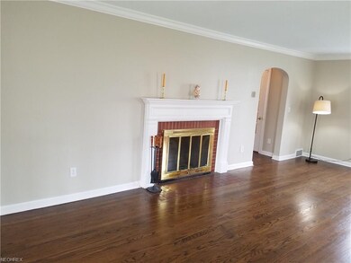 Wood burning Fireplace is the center of attention 