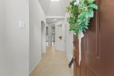 Step inside through the front door and you’re gree