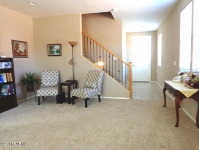 Interior front entry