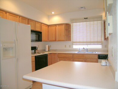 Kitchen with corian counters, pantry