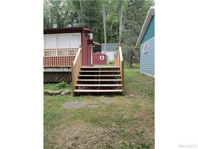 Deck. Great deck, sturdy steps. Sit back and enjoy