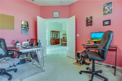 Den/office at the front of the home