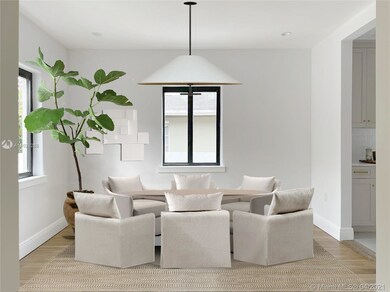 RENDERING OF DINING ROOM