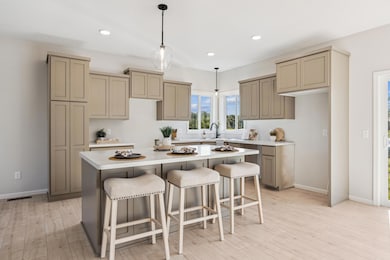 Spacious center island!