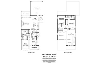 2460 Sparrow 2022-205 B&W FLPL