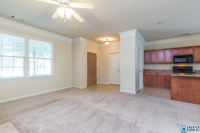 Entry with powder room