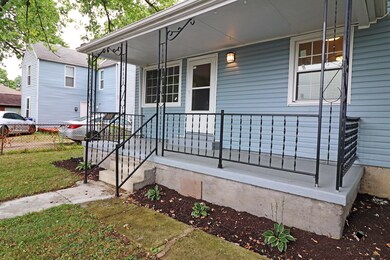 Covered front Porch