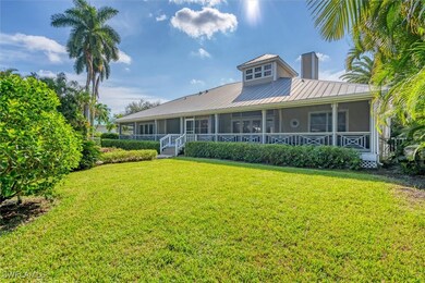 View of the back of property & expansive porch