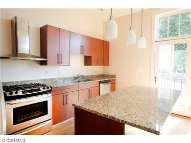 Kitchen - CHERRY CABINETS, GRANITE, GAS COOKING