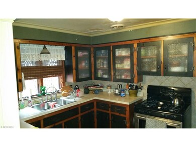 Kitchen view of tenant occupied unit.