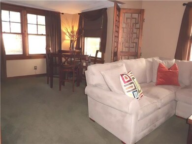Living Room. Front end of Living Room has been separated off for a study, table game or early morning coffee.