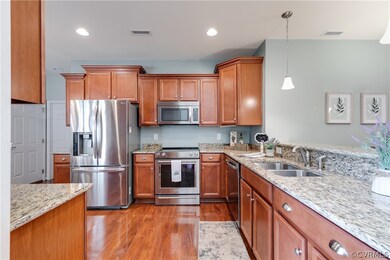 Kitchen Area with Granite Countertops, Stainless-S