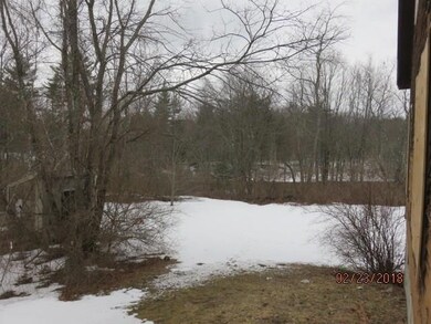 Side yard overlooking the river